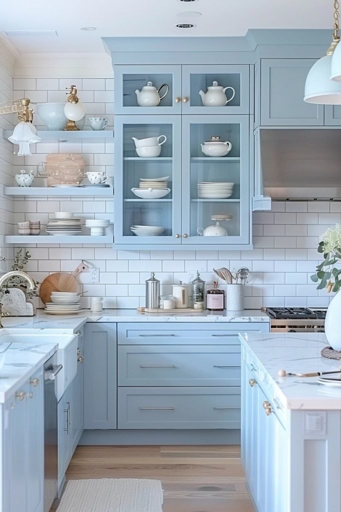 Soft Pastel Luxury Kitchens