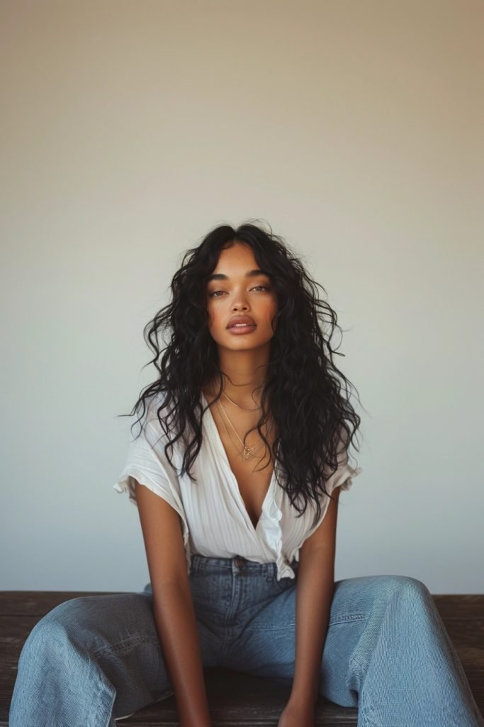 Spiral Curls hairstyles for black hair