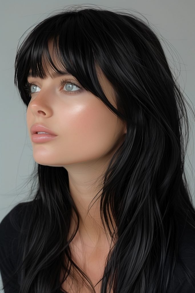 Straight and Sleek Hairstyles for Medium Length Hair