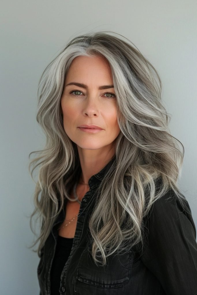 Subtle Layers hairstyles 50 year old women