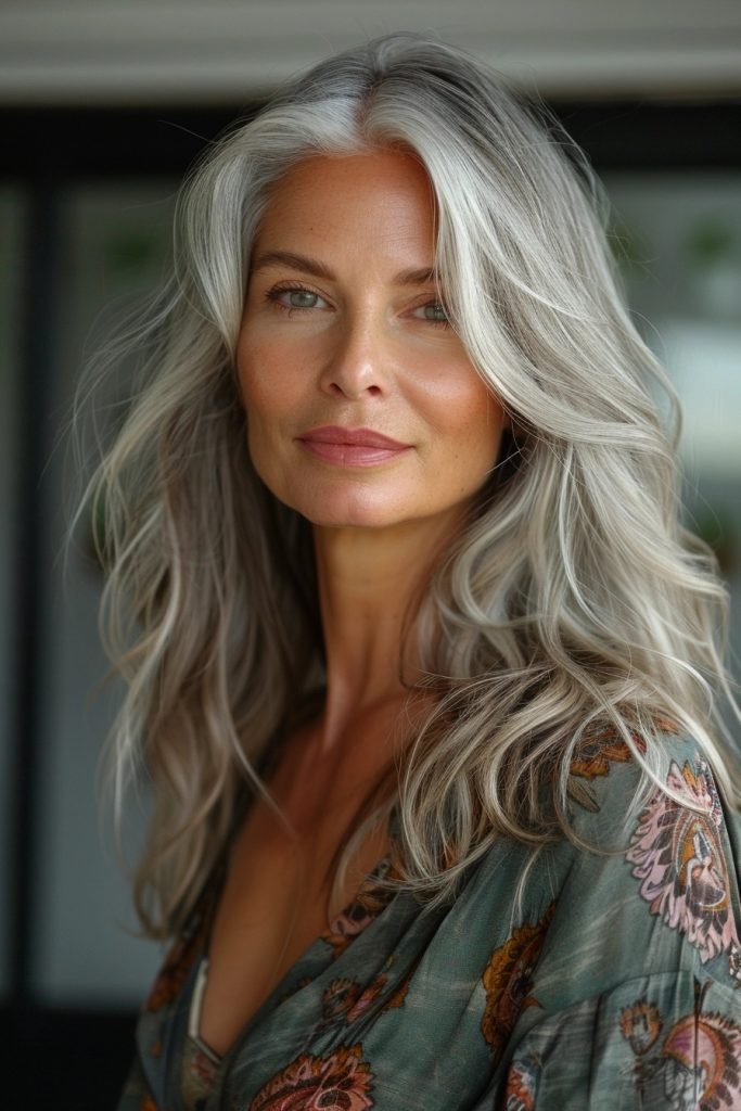 Subtle Layers hairstyles 50 year old women