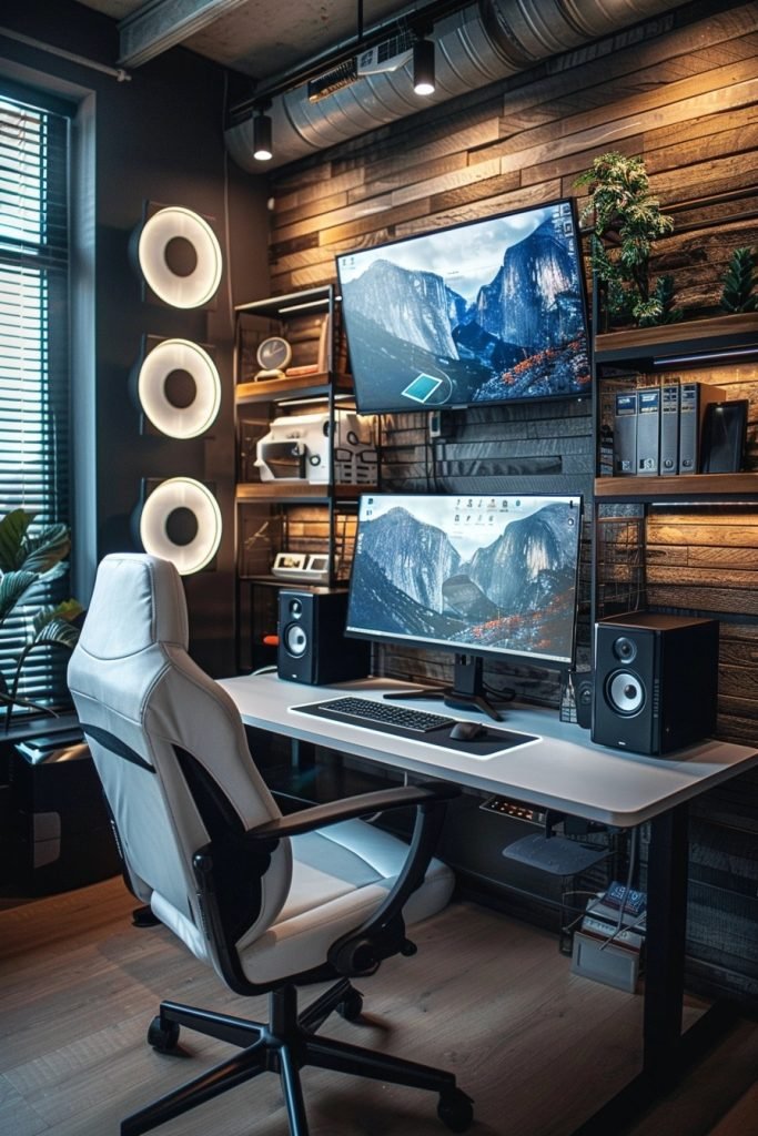 Tech-Forward Urban Home