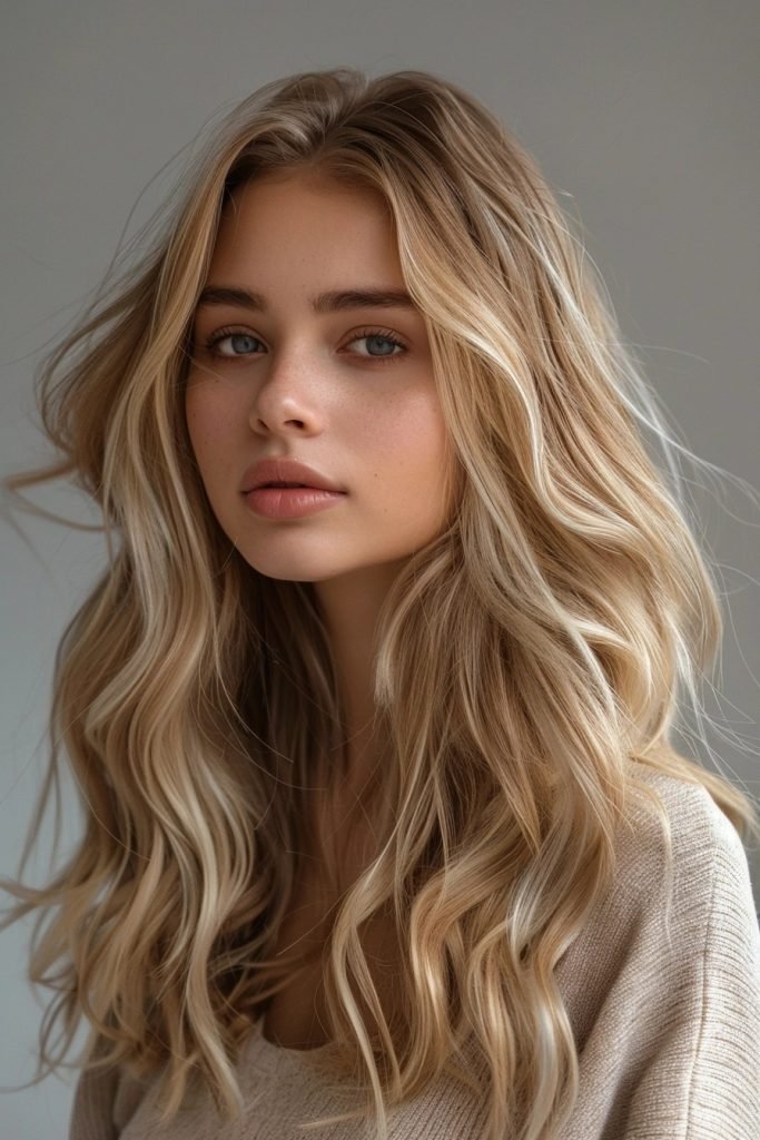 Textured Waves hairstyles for long hair