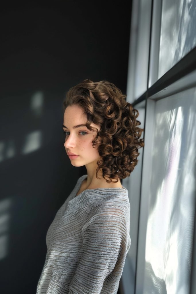 Tight Ringlets hairstyles curly hair