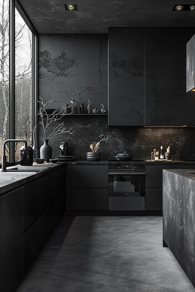 Timeless All-Black Elegance