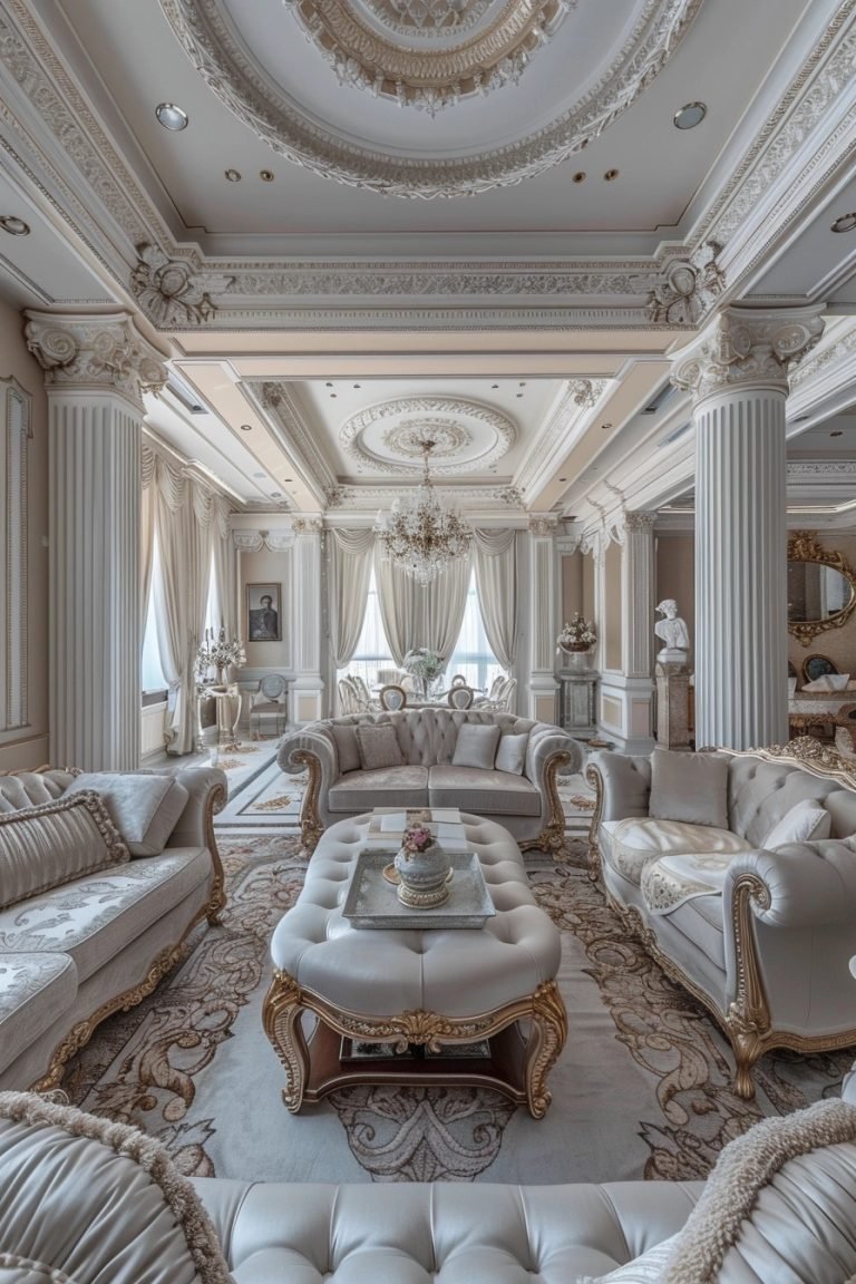 29 Luxury Living Room Ideas For A Stunning Makeover - Courtneys World