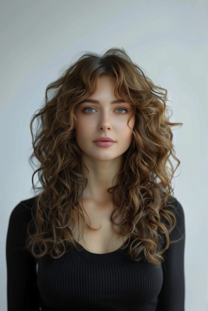 Tousled Curls hairstyles curly hair