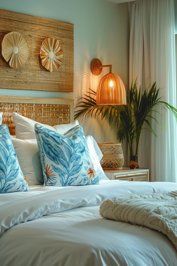 Tropical Sconce Details