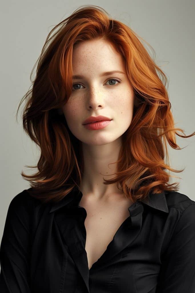 Voluminous Blowout Hairstyles for Medium Length Hair