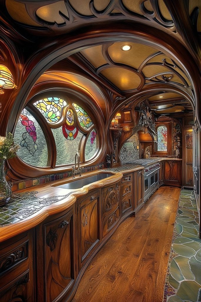 Art Nouveau Kitchen Accessories