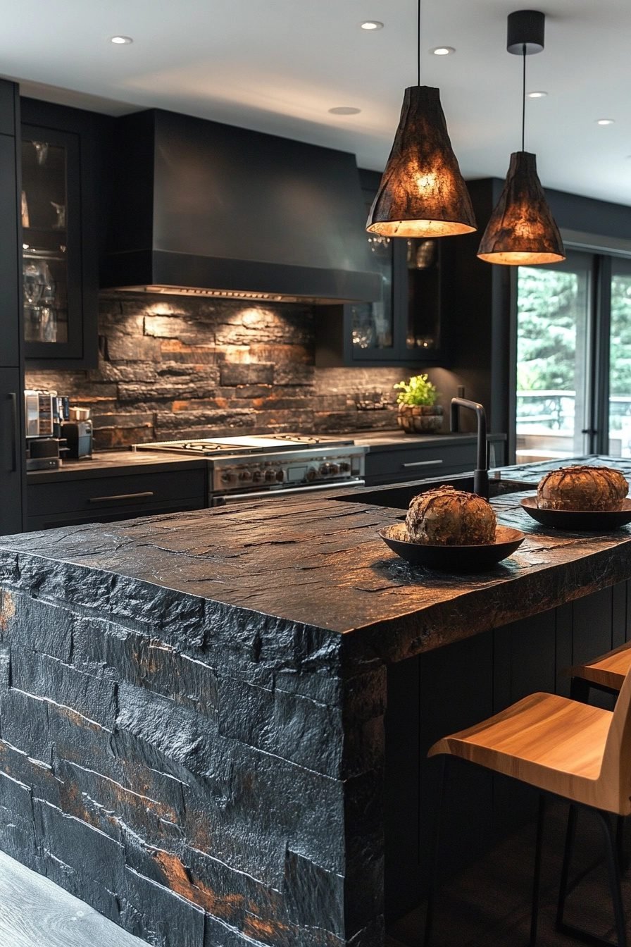 29 Black Modern Kitchen Ideas For A Bold And Sophisticated Look ...
