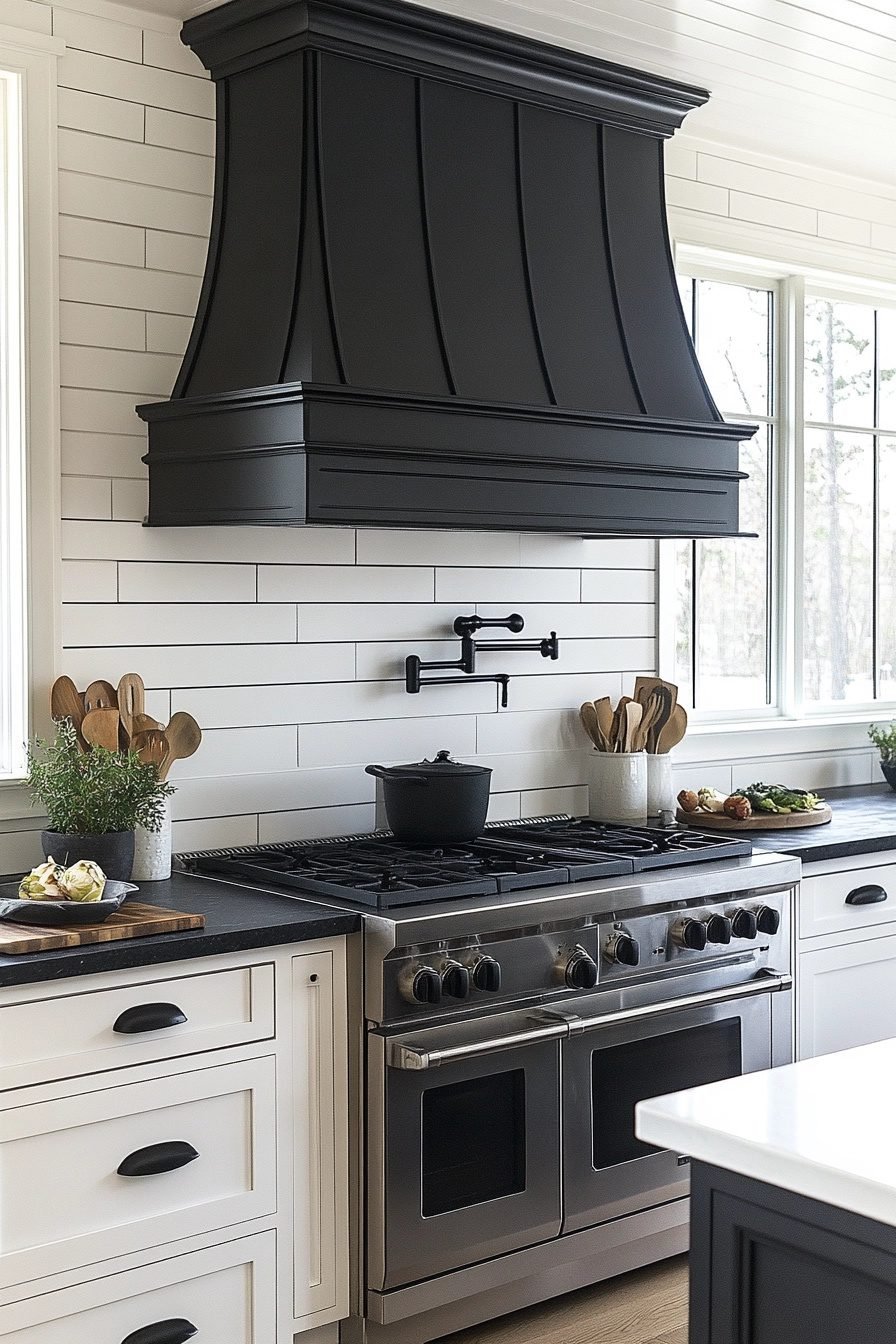 29 Industrial Farmhouse Kitchen Ideas For A Rustic Charm - Courtneys World
