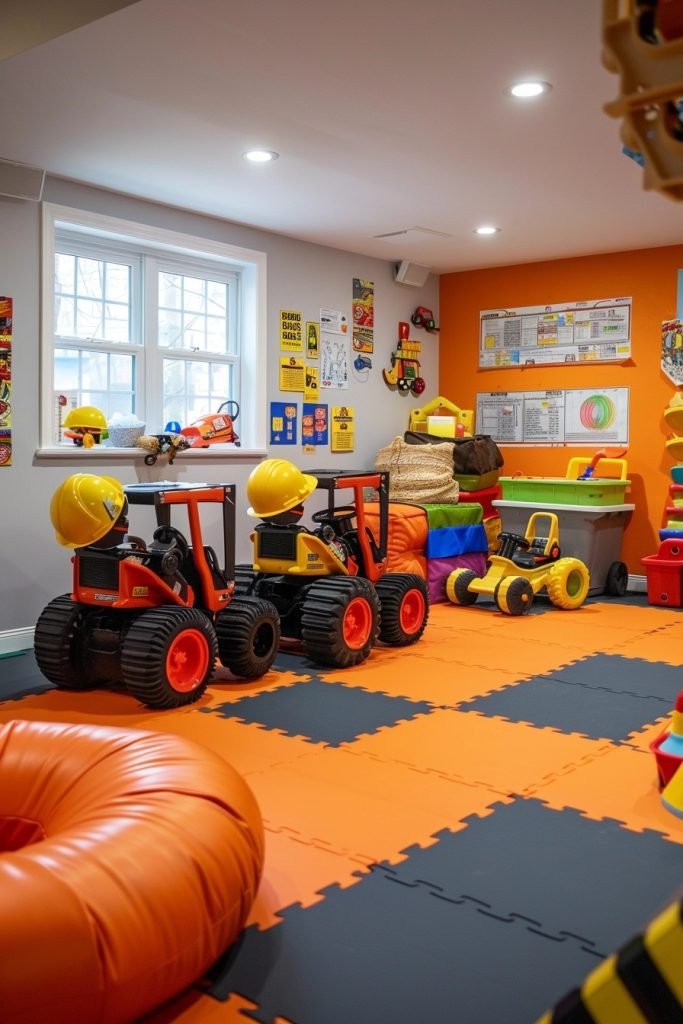 Building Block Construction Site