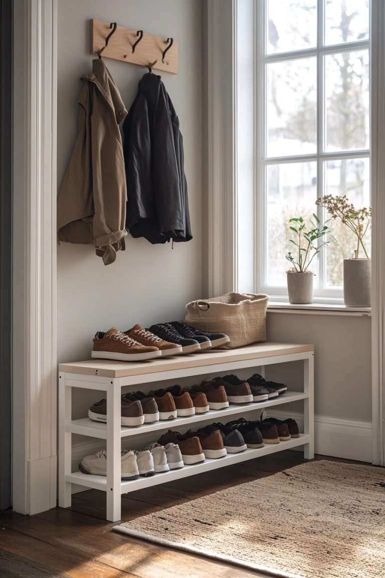 29 Shoe Storage Ideas For Small Spaces To Help You Stay Organized ...