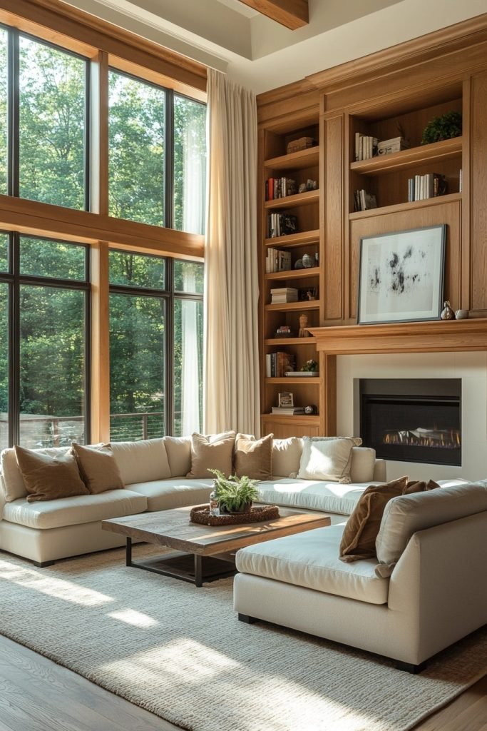 Contemporary Comfort Living Space