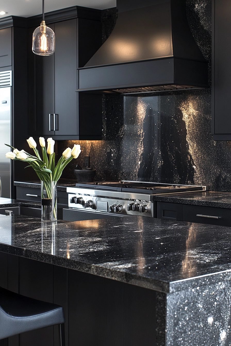 29 Black Modern Kitchen Ideas For A Bold And Sophisticated Look ...