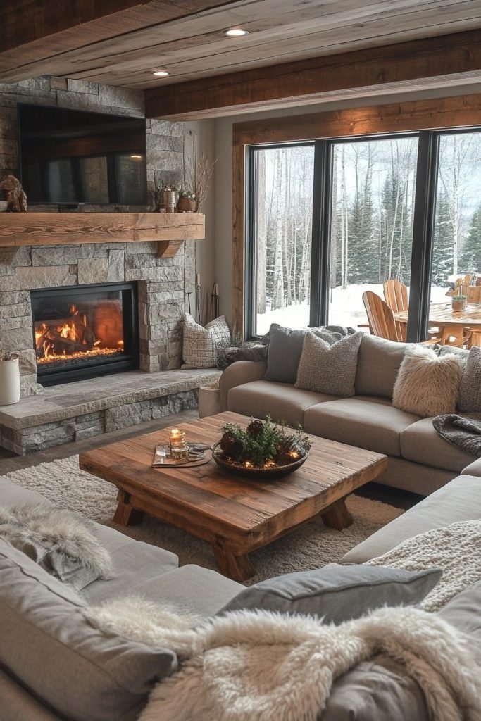 Cozy Cabin Walkout Basement