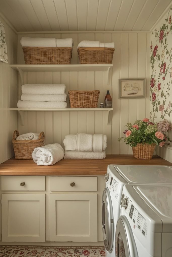 Cozy Cottage Laundry Room