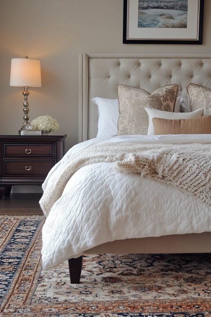 Crisp Comfort Bedroom