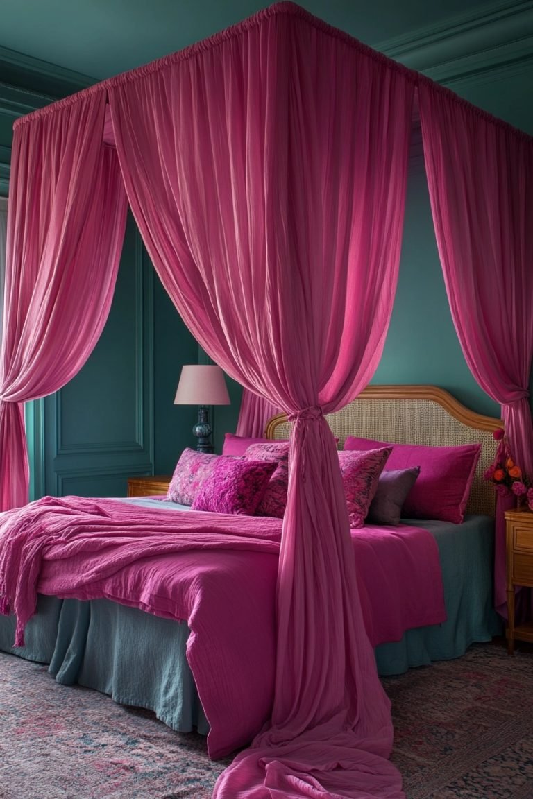 29 Green And Pink Bedroom Ideas For A Chic And Trendy Vibe - Courtneys ...