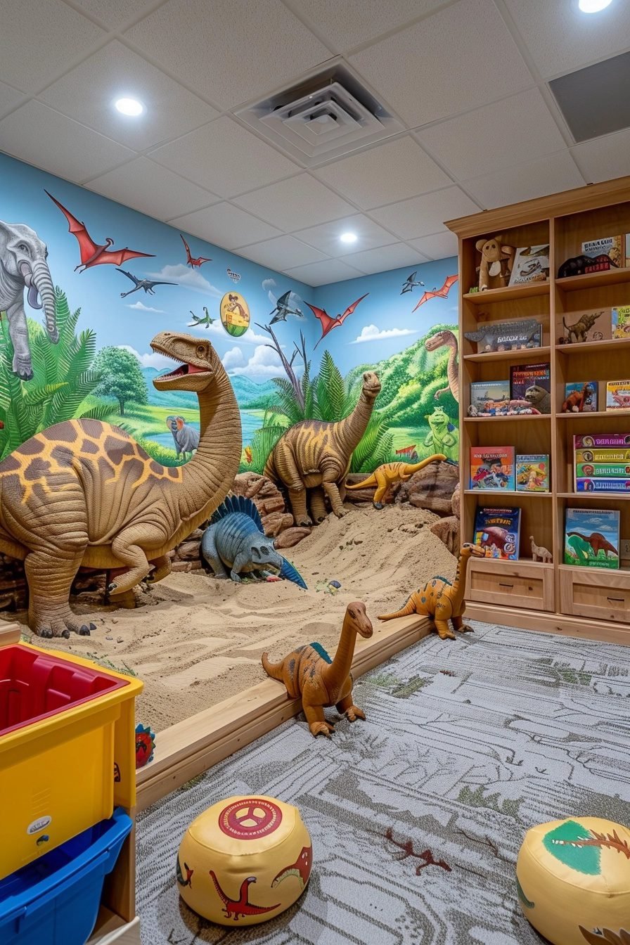 29 Basement Playroom Ideas For A Stylish And Fun Area - Courtneys World