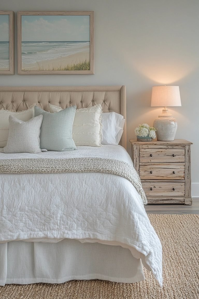 29 Shabby Chic Beach Cottage Decor Ideas For A Charming Coastal Home ...