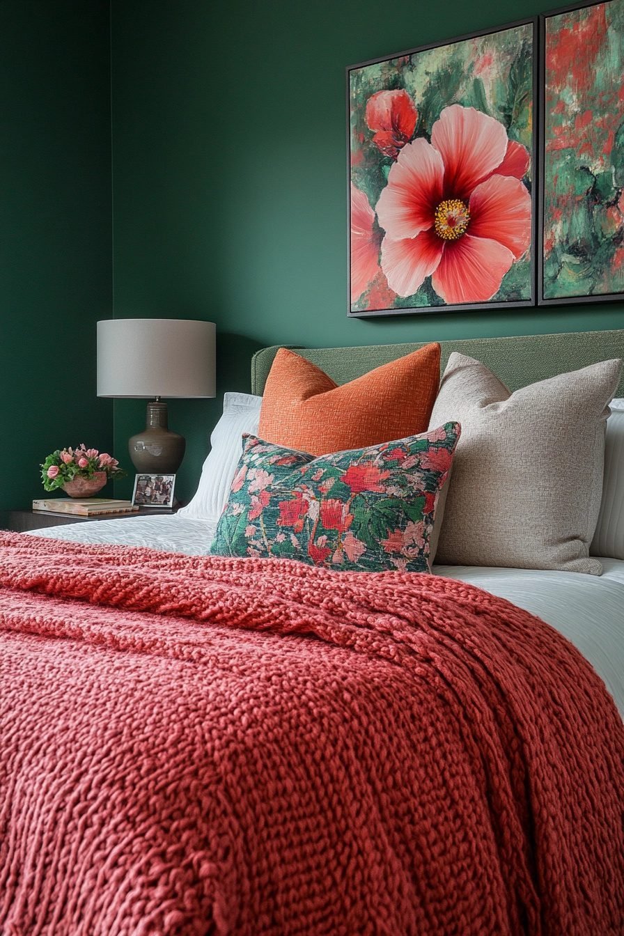 29 Green And Pink Bedroom Ideas For A Chic And Trendy Vibe - Courtneys ...