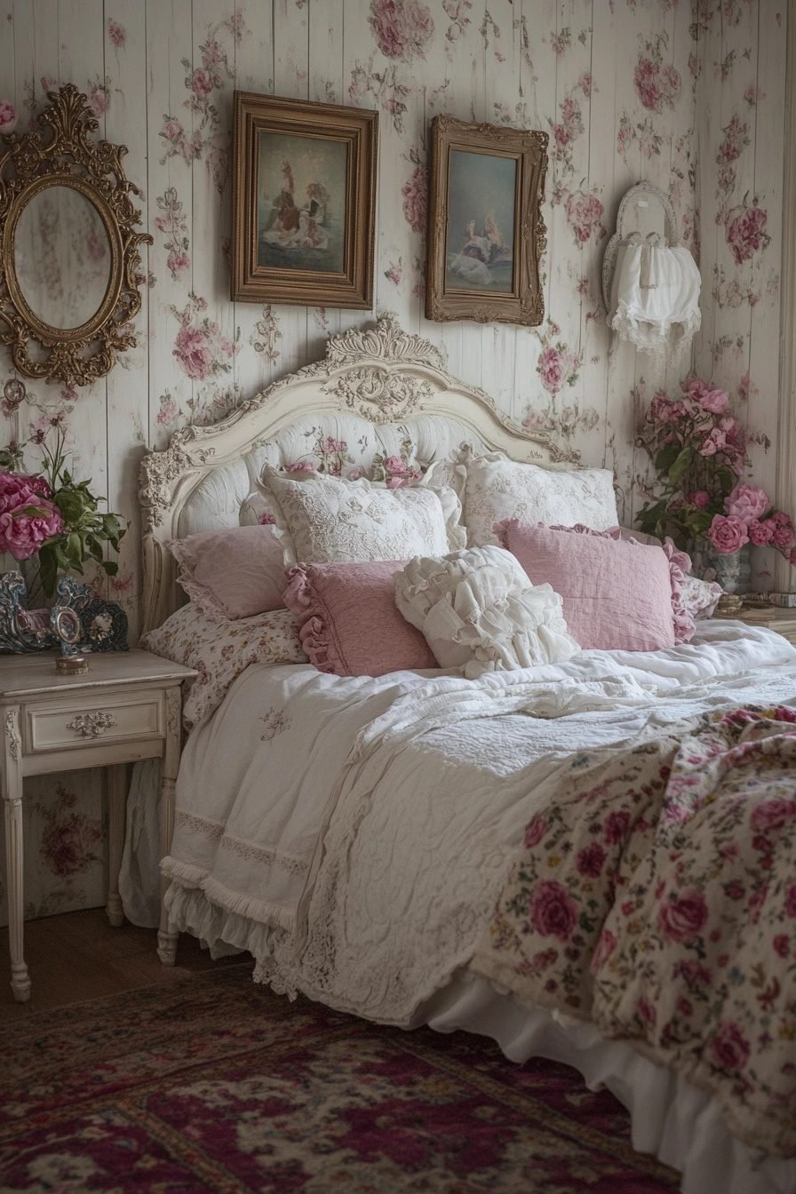 29 Shabby Chic Bedroom Ideas For Vintage Charm - Courtneys World