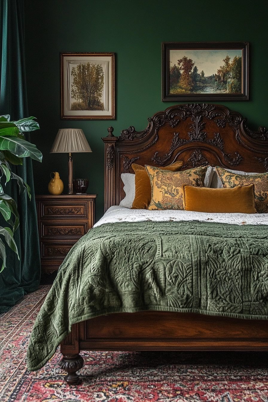 29 Cozy Bedroom Green Ideas For A Refreshing And Relaxing Space ...