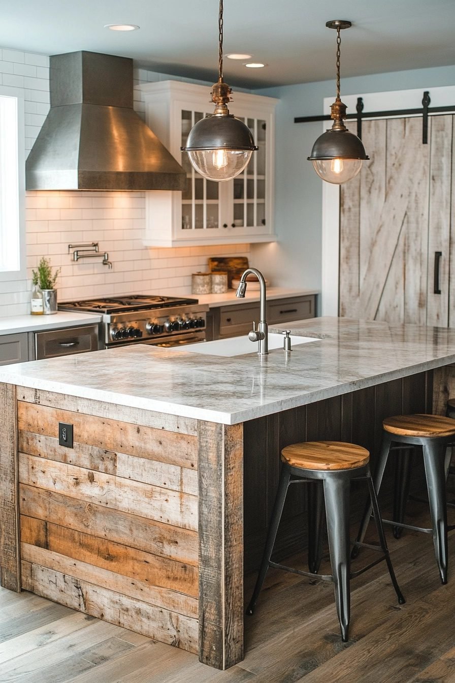 29 Industrial Farmhouse Kitchen Ideas For A Rustic Charm Courtneys World
