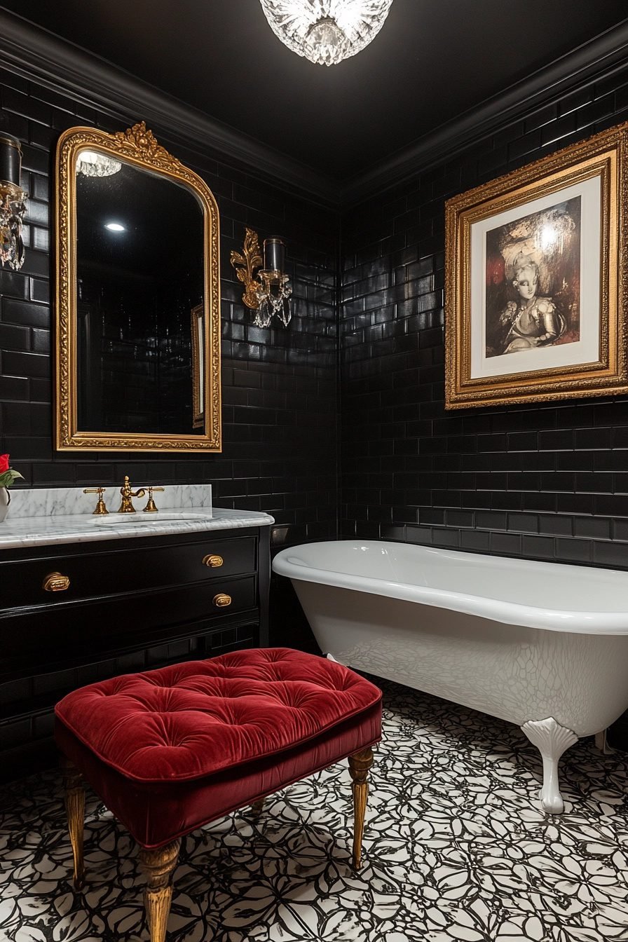 29 Vintage Bathroom Designs That Bring Timeless Elegance - Courtneys World