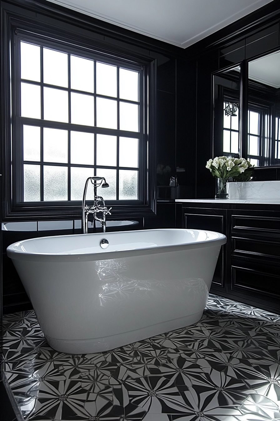 29 Art Deco Bathroom Ideas To Transform Your Space Into A Glamorous