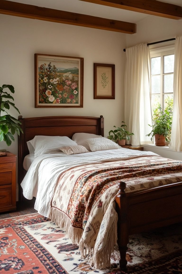 29 Organic Bedroom Ideas For A Natural And Cozy Atmosphere - Courtneys ...