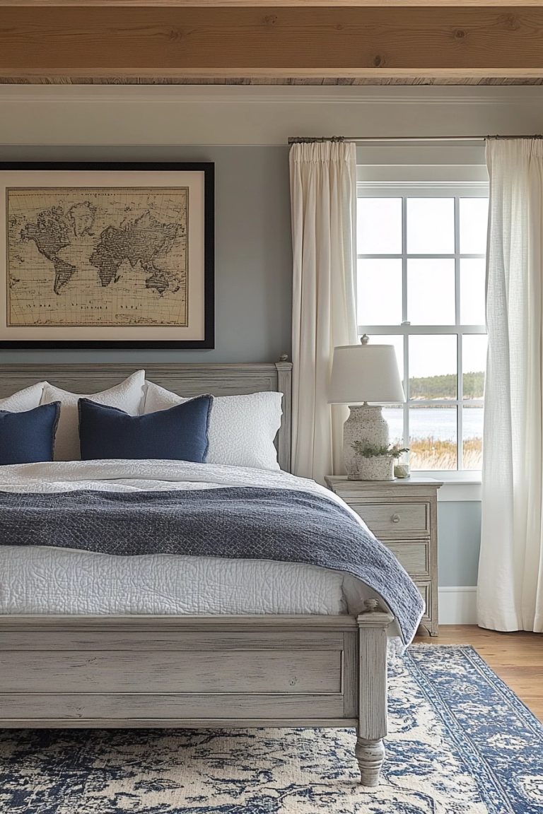 29 Coastal Farmhouse Bedroom Ideas For A Cozy Coastal Retreat Courtneys World 7682