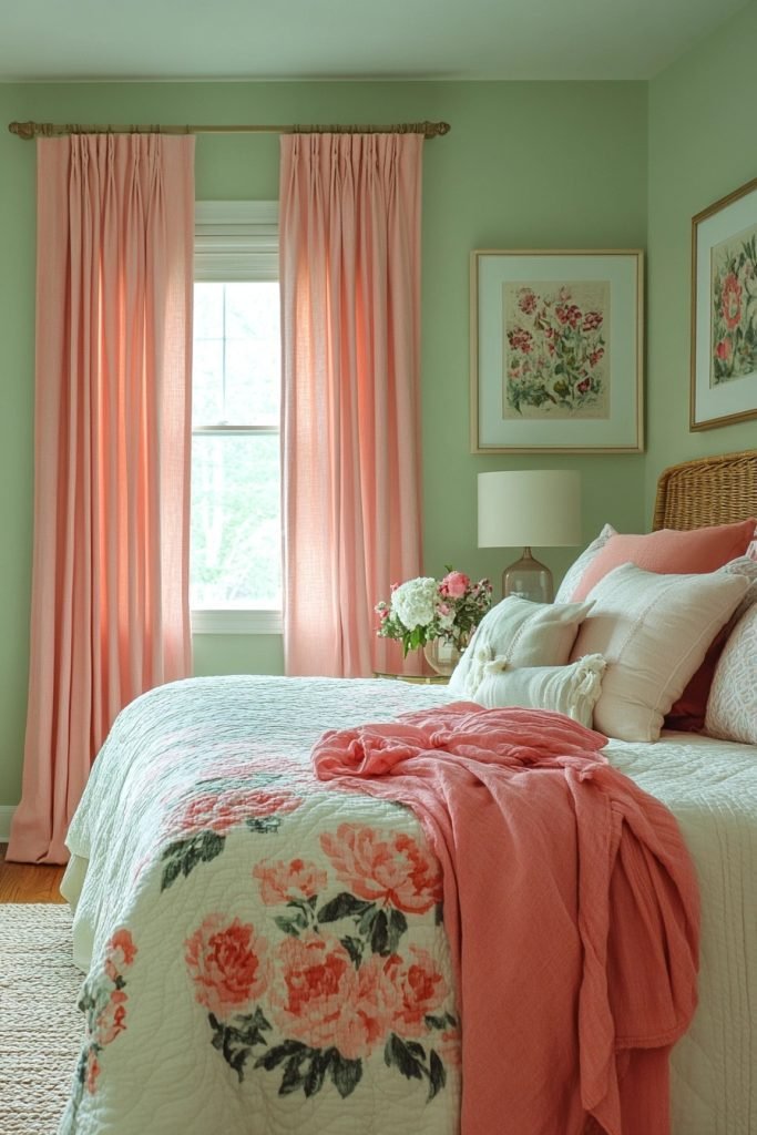 Harmonious Pistachio and Watermelon Bower