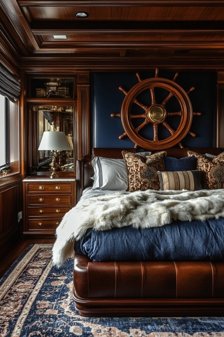 29 Nautical Themed Bedrooms To Capture The Spirit Of The Sea ...