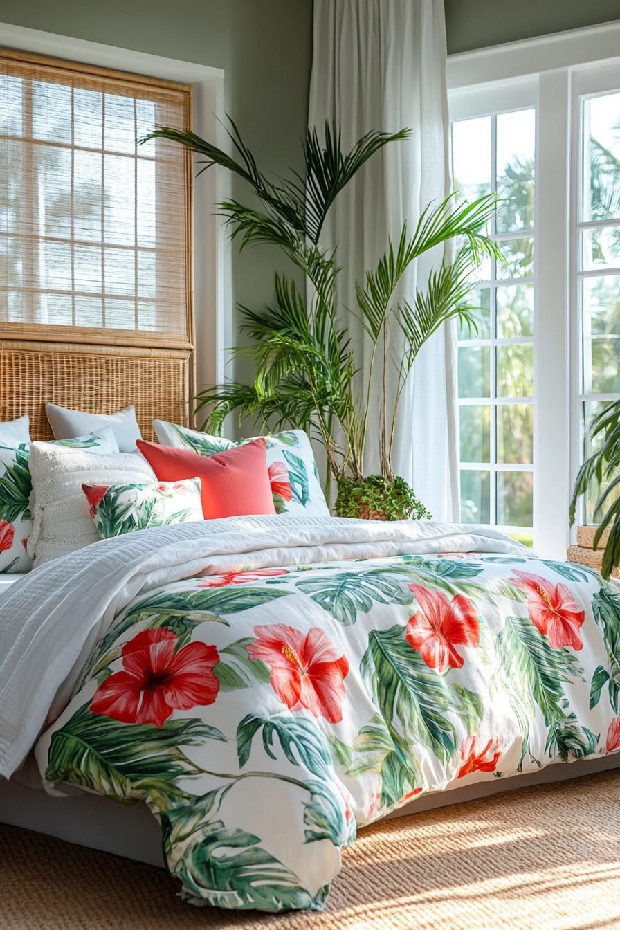 29 Tropical Paradise Bedrooms To Bring Vacation Vibes Home - Courtneys ...