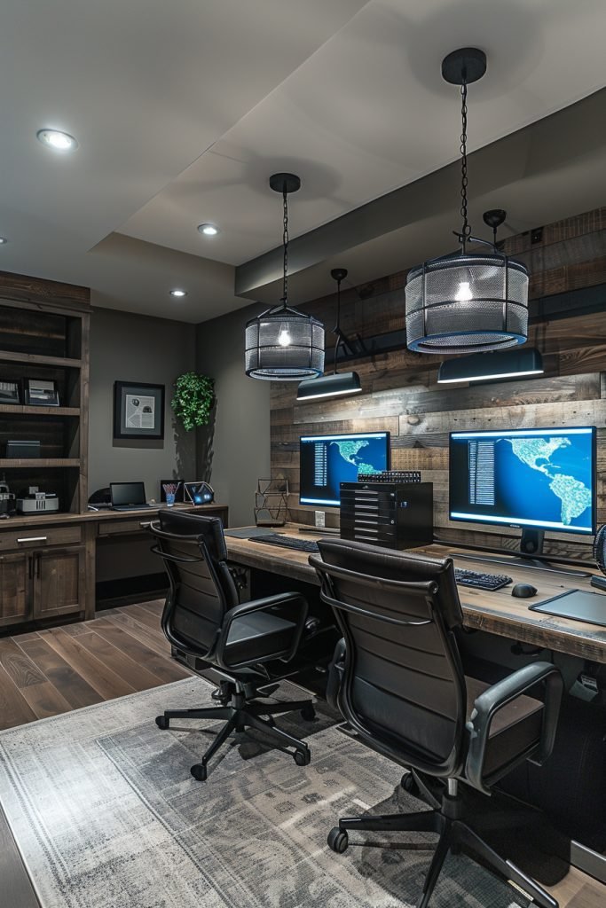 High-Tech Home Office