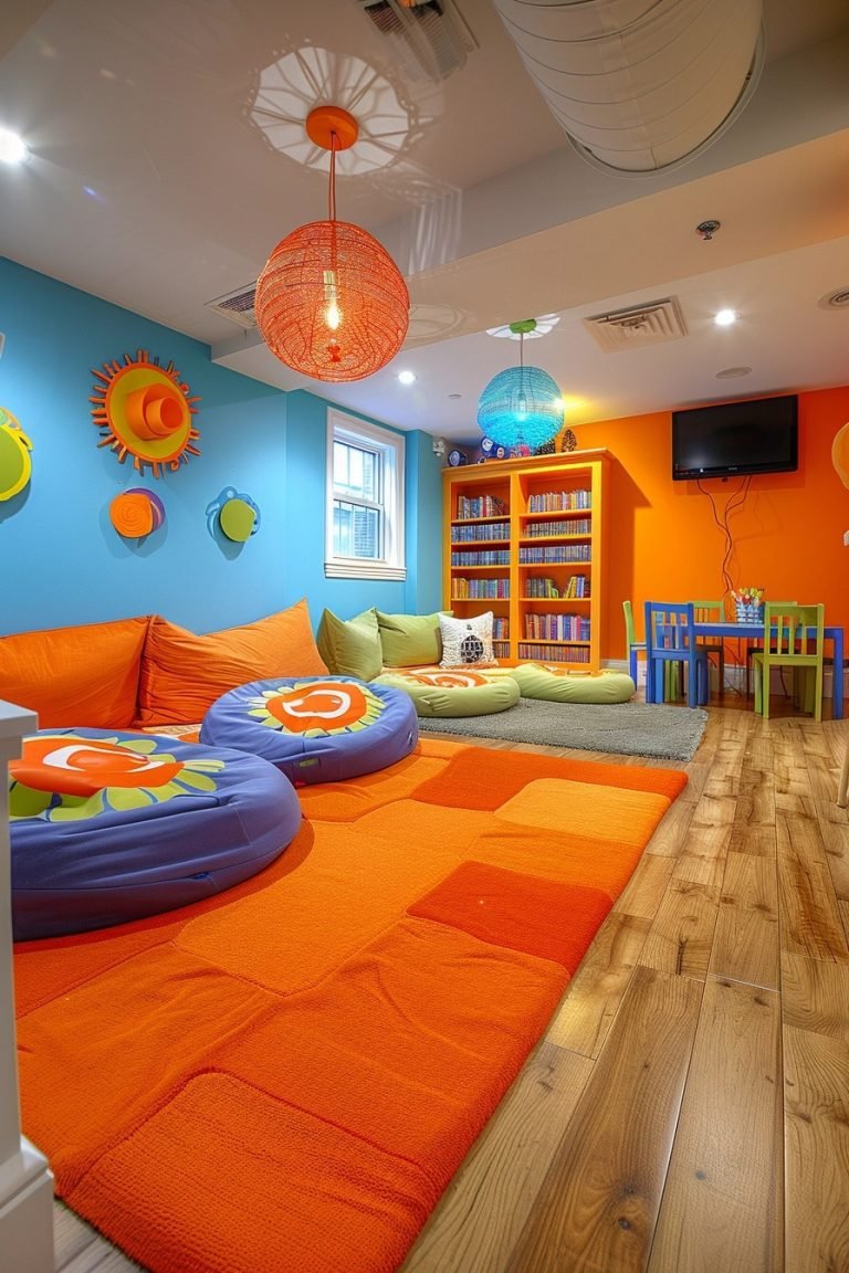 29 Basement Playroom Ideas For A Stylish And Fun Area - Courtneys World