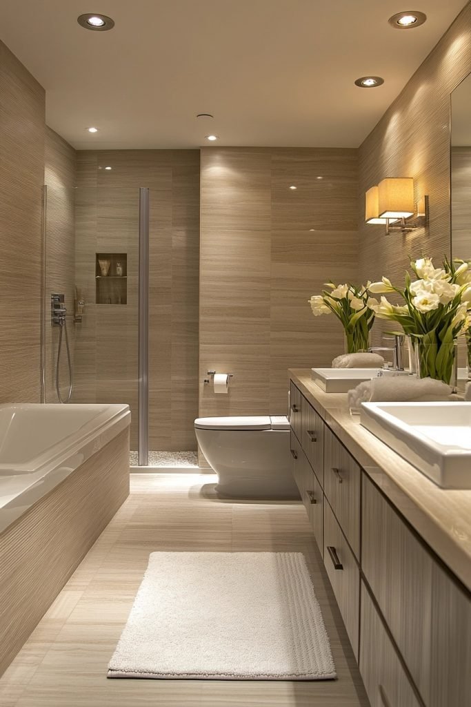 Linear Elegance Lavatory