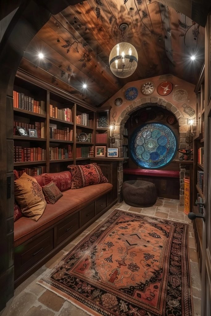 Magical Wizard’s Library