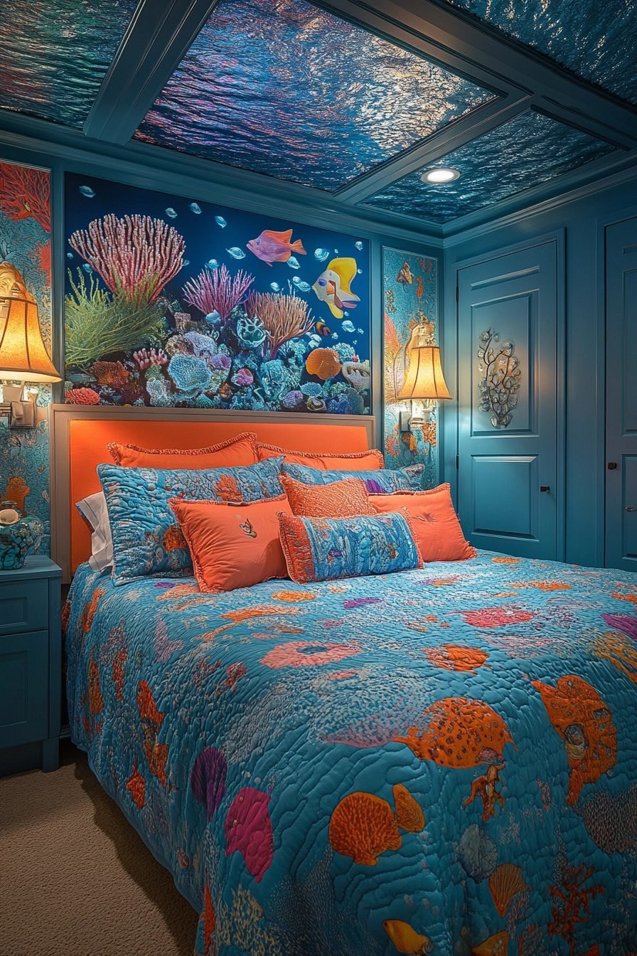 29 Ocean Inspired Bedrooms For A Refreshing Coastal Vibe - Courtneys World
