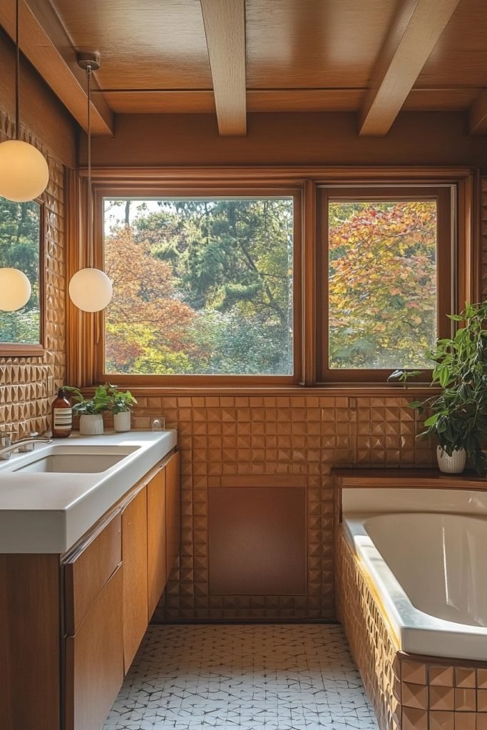 Mid-Century Mod Bath