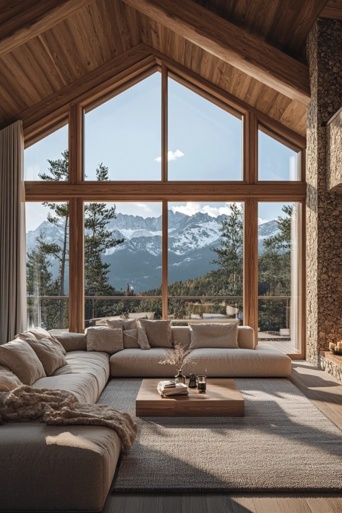 Minimalistic Mountain Retreat