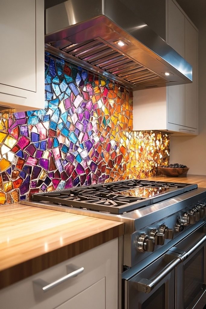 Modern Glass Mosaic