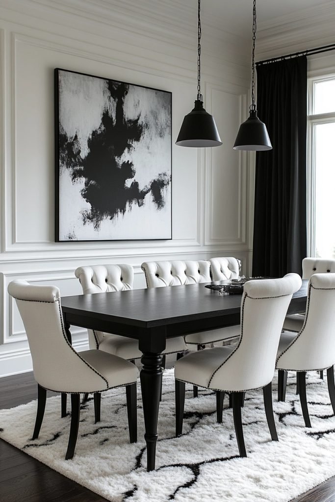 Monochrome Industrial Farmhouse