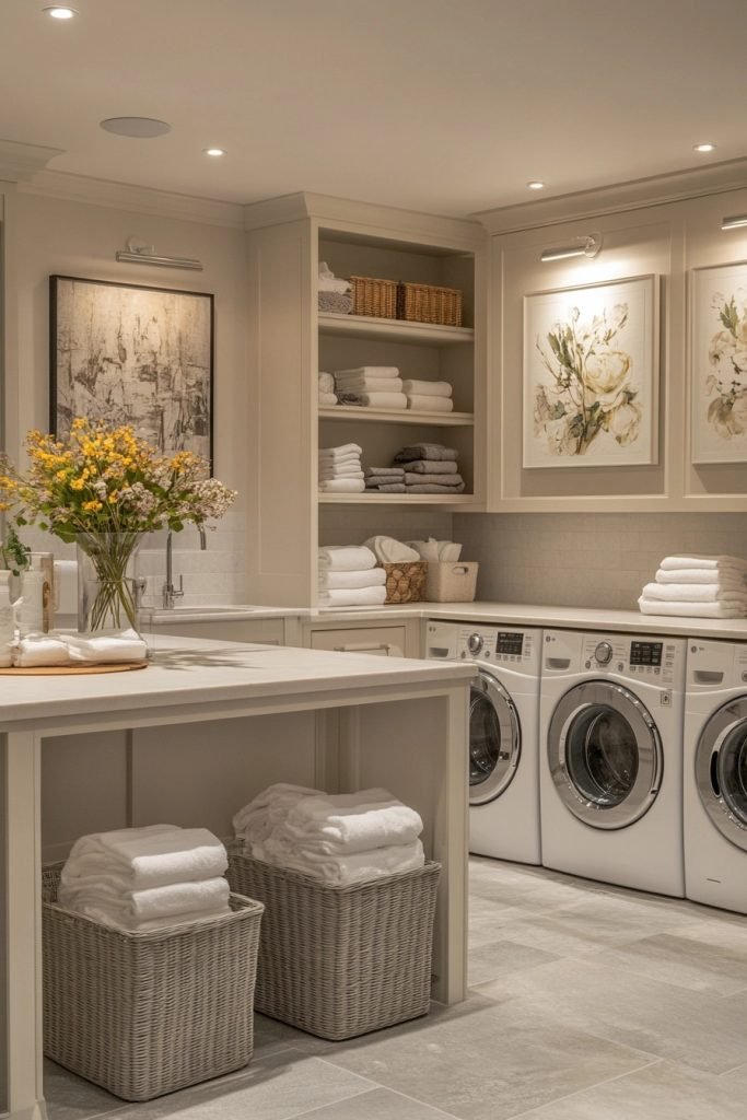 Multi-Functional Laundry Room