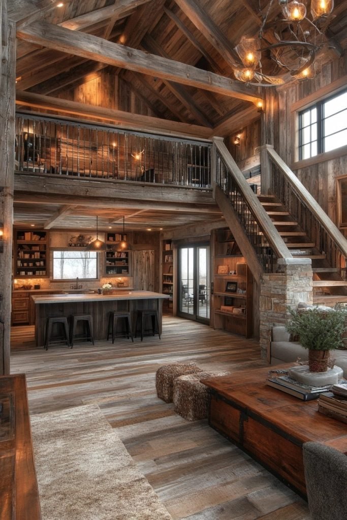 Multi-Story Barn Residence