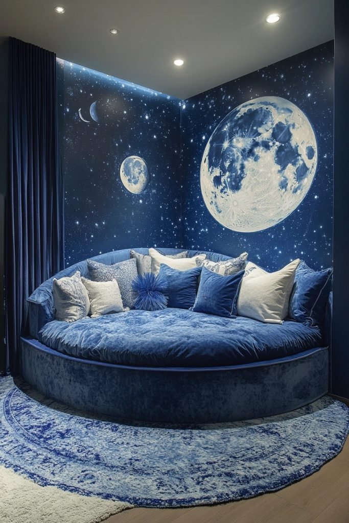 Mystic Moon Phases Bedroom