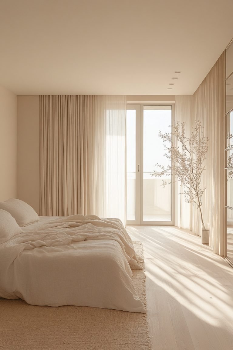 29 Minimalistic Bedroom Ideas For Ultimate Calm - Courtneys World
